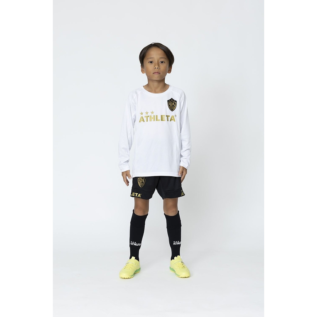 FCA　長袖プラクティスシャツ Jr