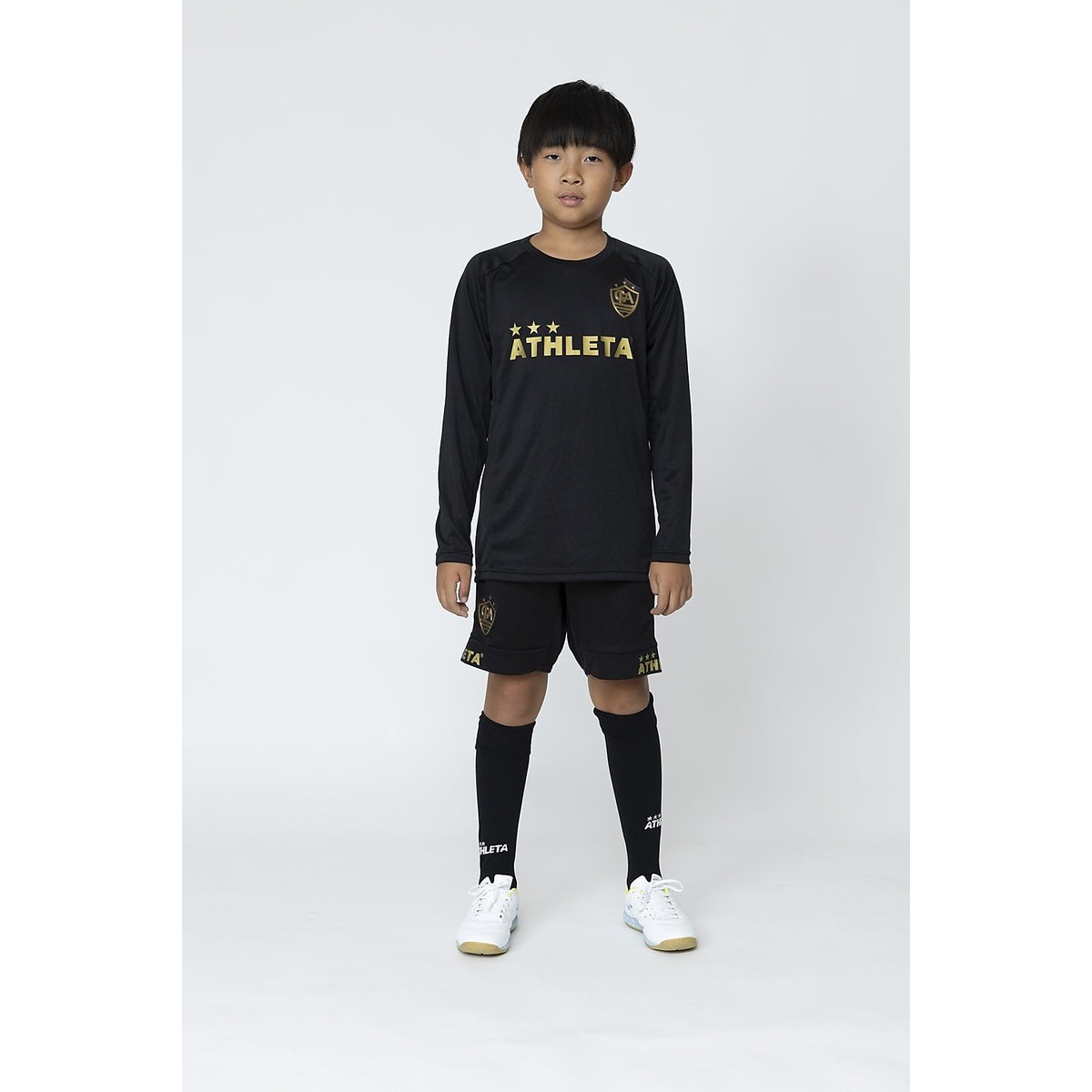 FCA　長袖プラクティスシャツ Jr