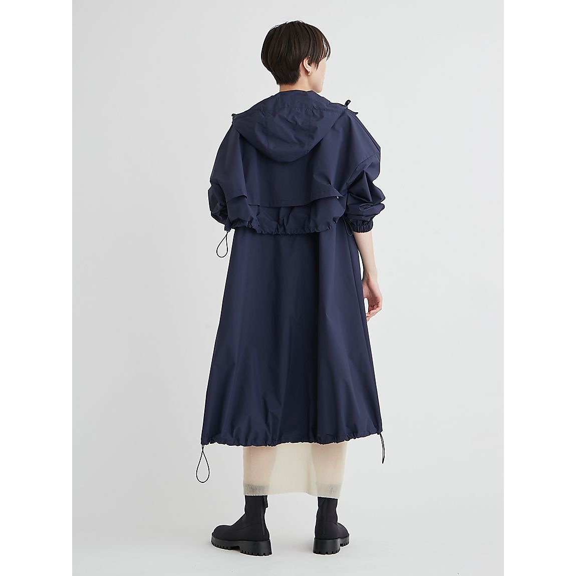 3wayレイヤードecoレインコート