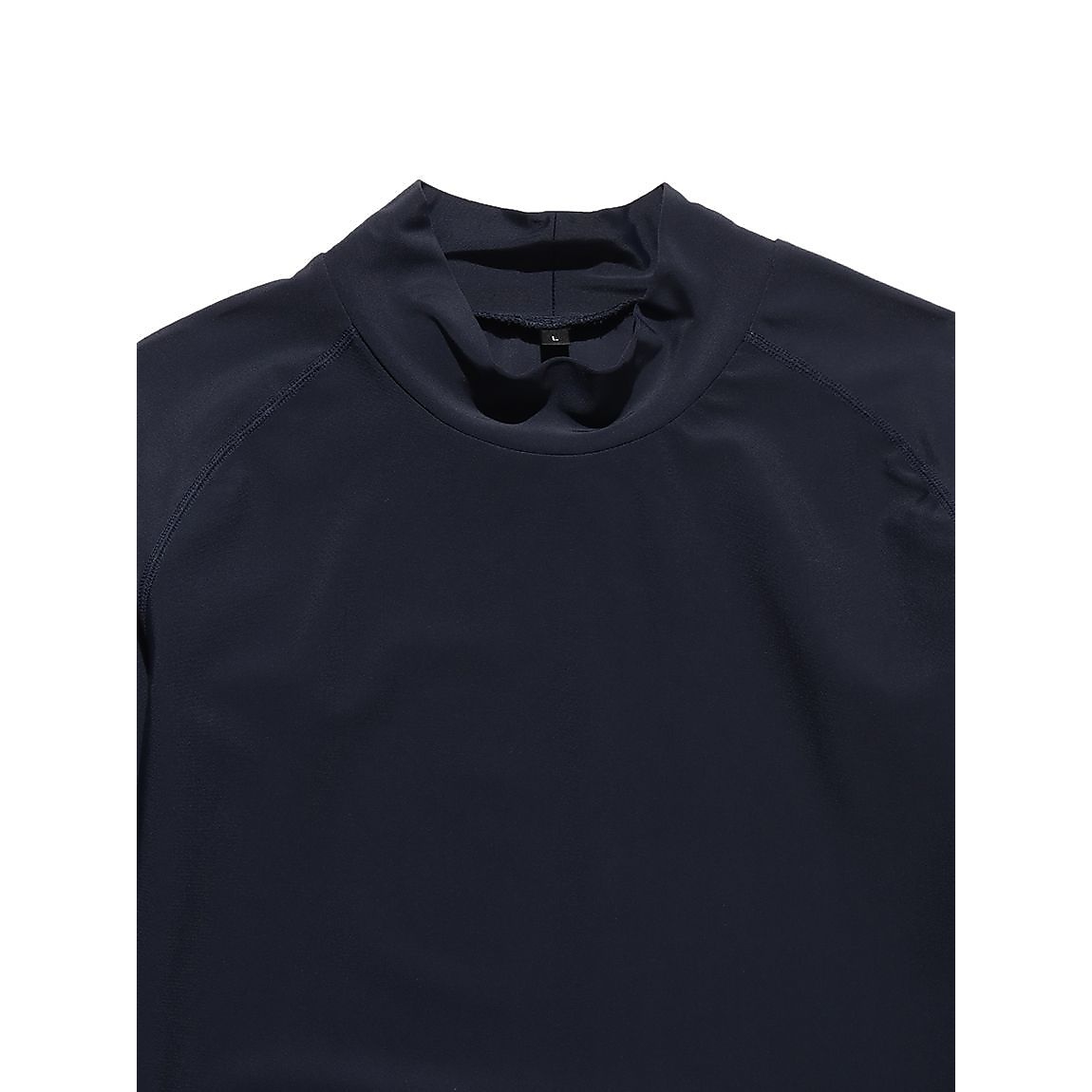 長袖ストレッチアンダー ハイネック