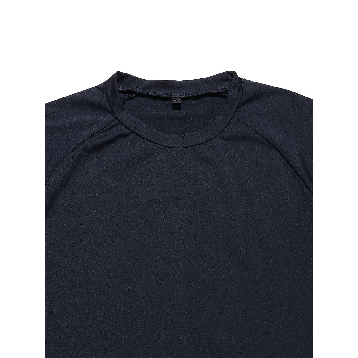 半袖ベーシックアンダー丸首