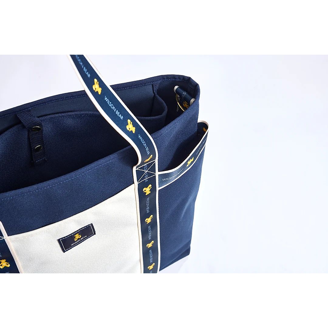 BEAR JPN COLLECTION TOTE Navy