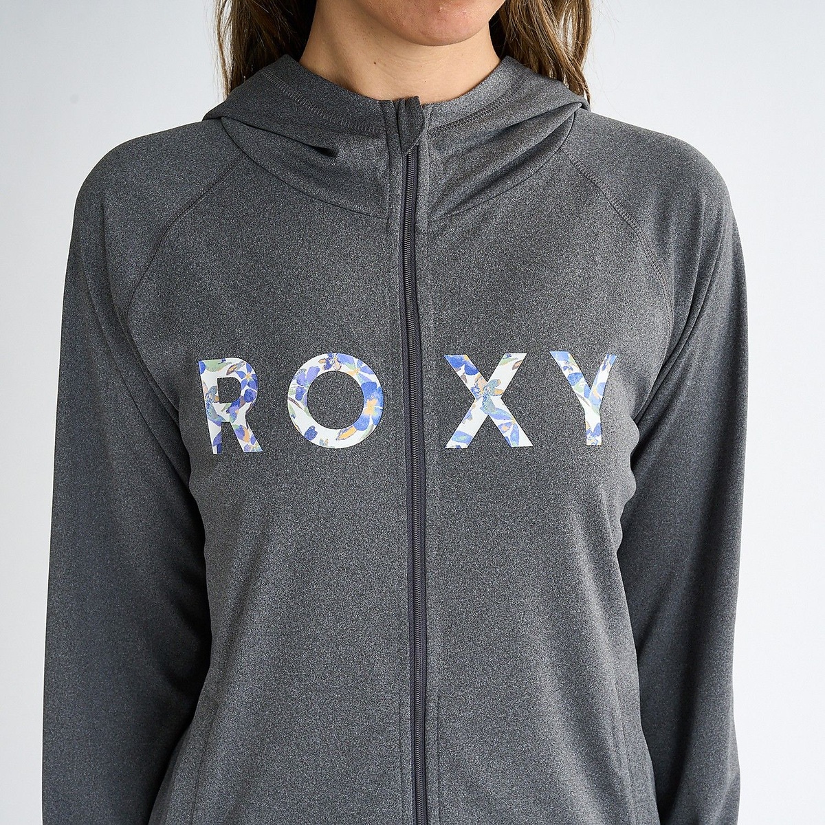 ARTSY FLORAL LOGO PARKA