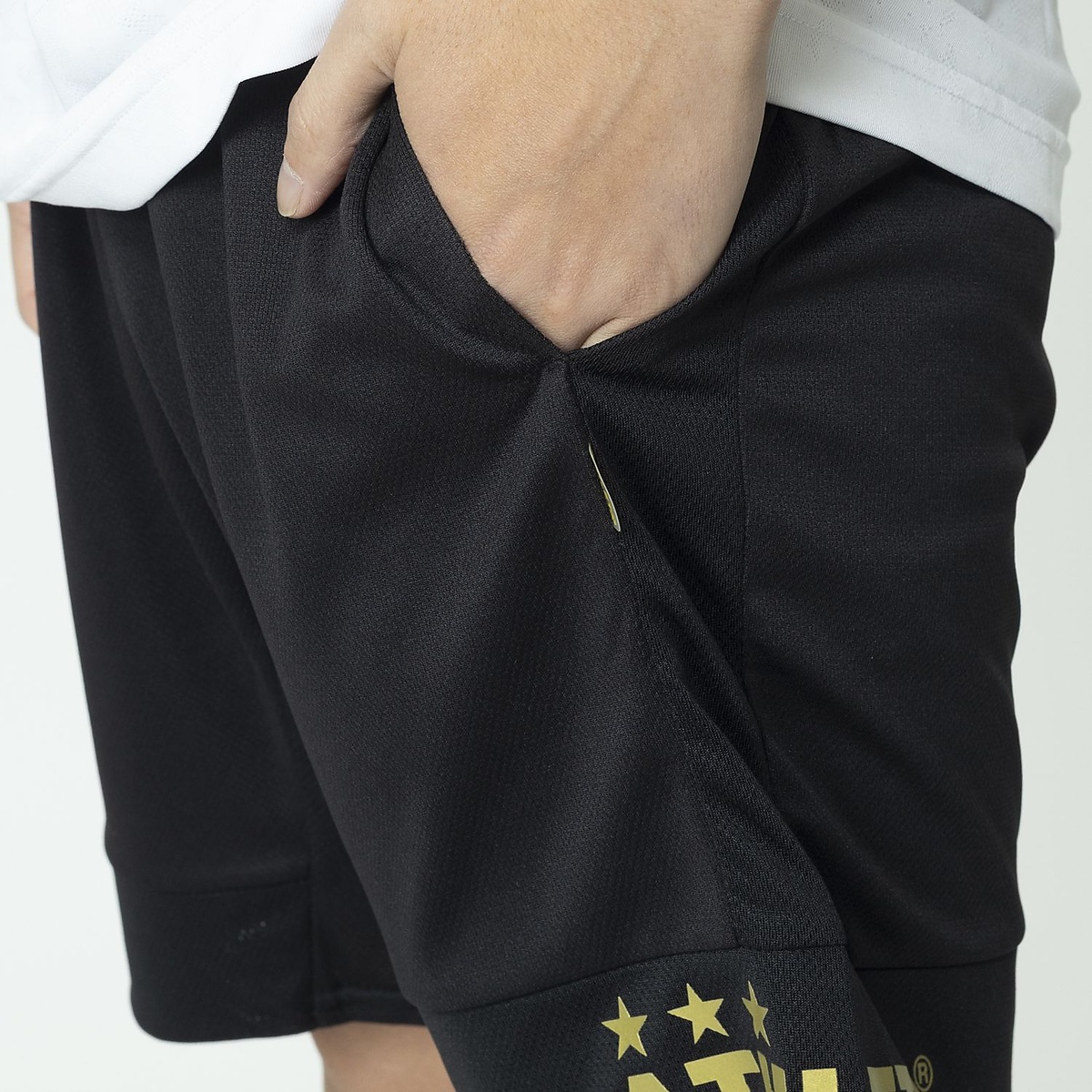 FCA グラフィックプラクティスパンツ　JrBLK