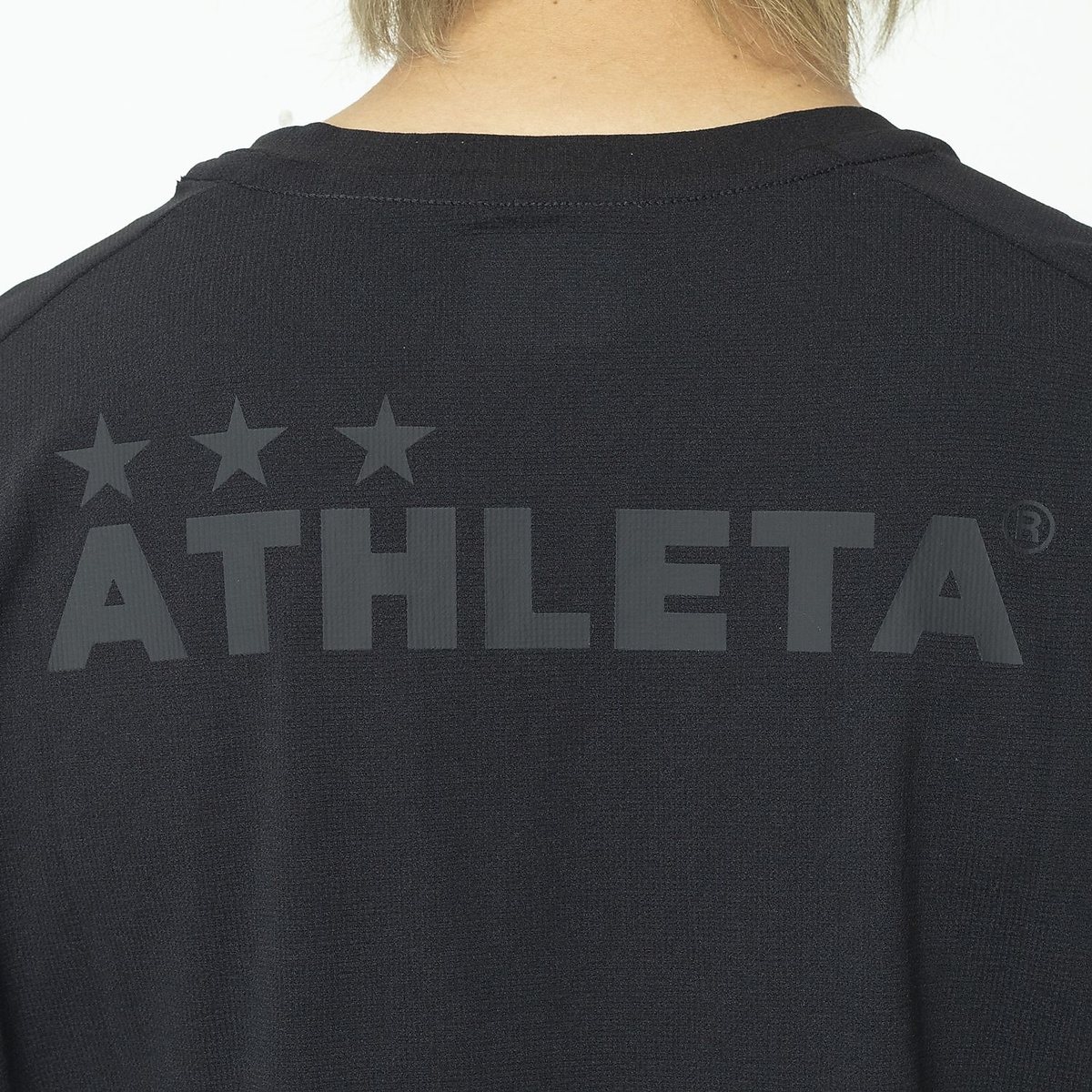 FCA ドライフェザーカラーブロックプラシャツBLK