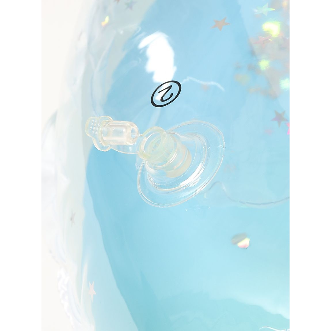 キラキラスターうきわ　グラデブルー