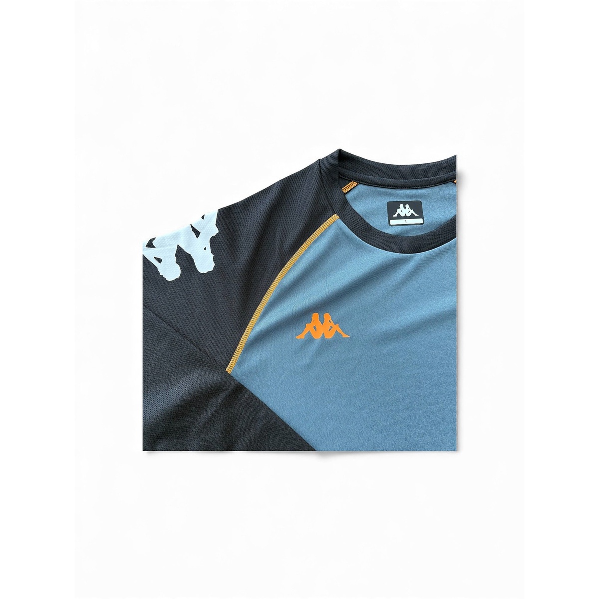 長袖Tシャツ　飾りステッチ×オミニ