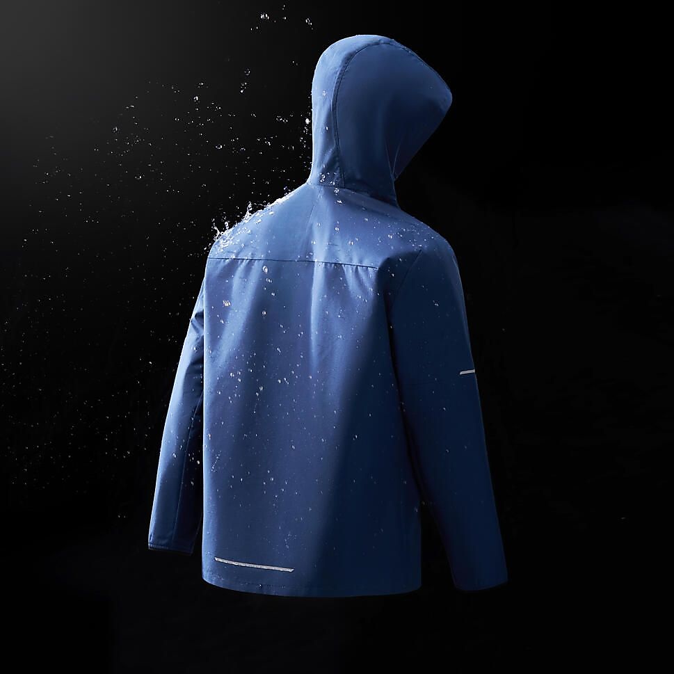 KIPRUNメンズ防水ジャケットRUN100 BLU