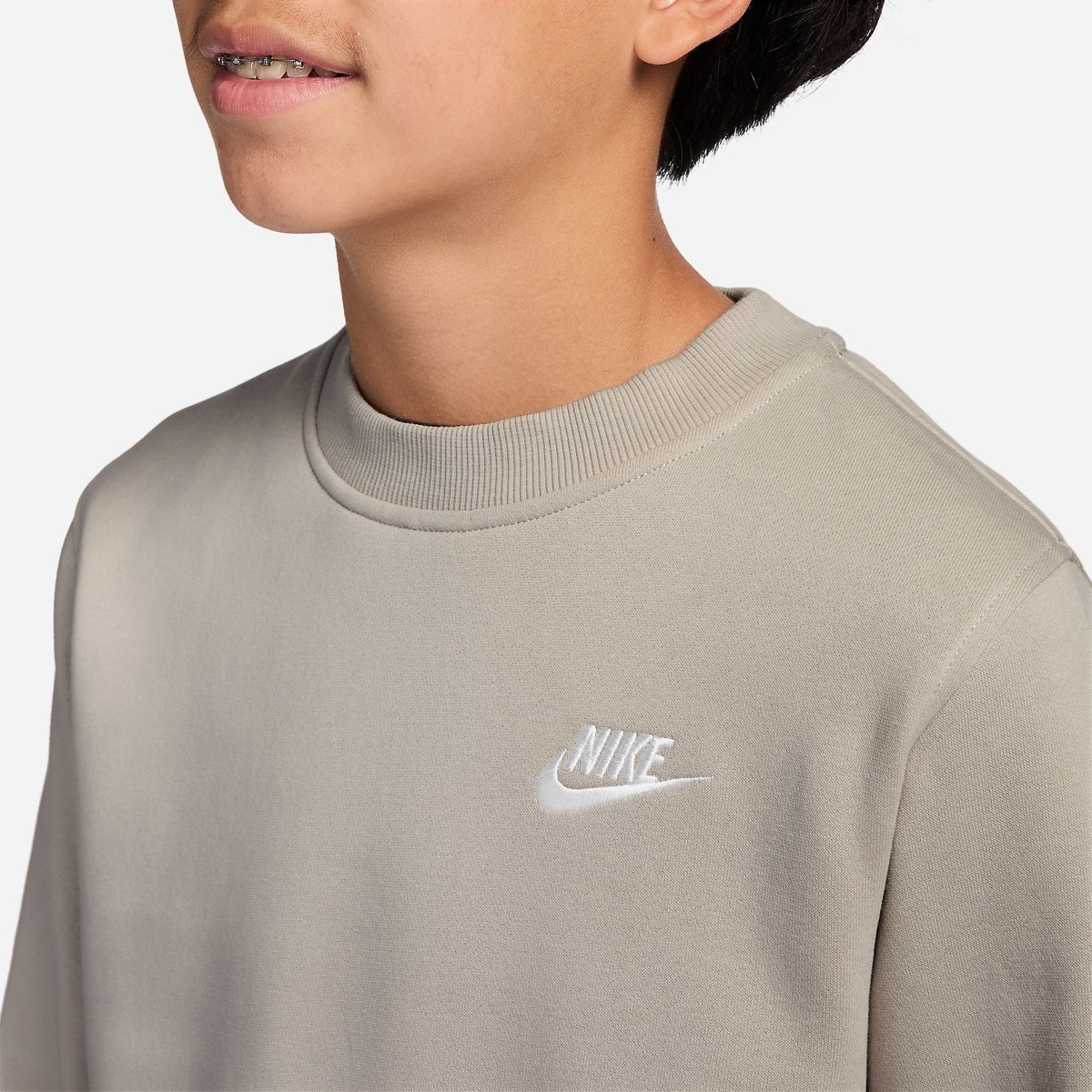 ナイキ YTH NSW クラブ LBR フリース L/S クルー