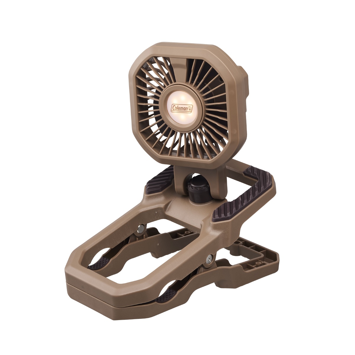 アウトドアクリップファンライト(ブラウン)