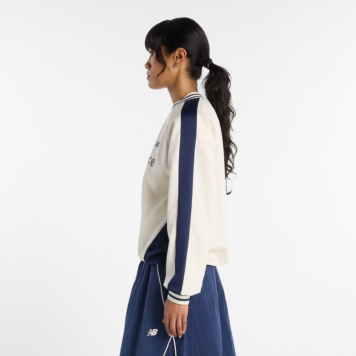 サテンウーブンプルオーバー