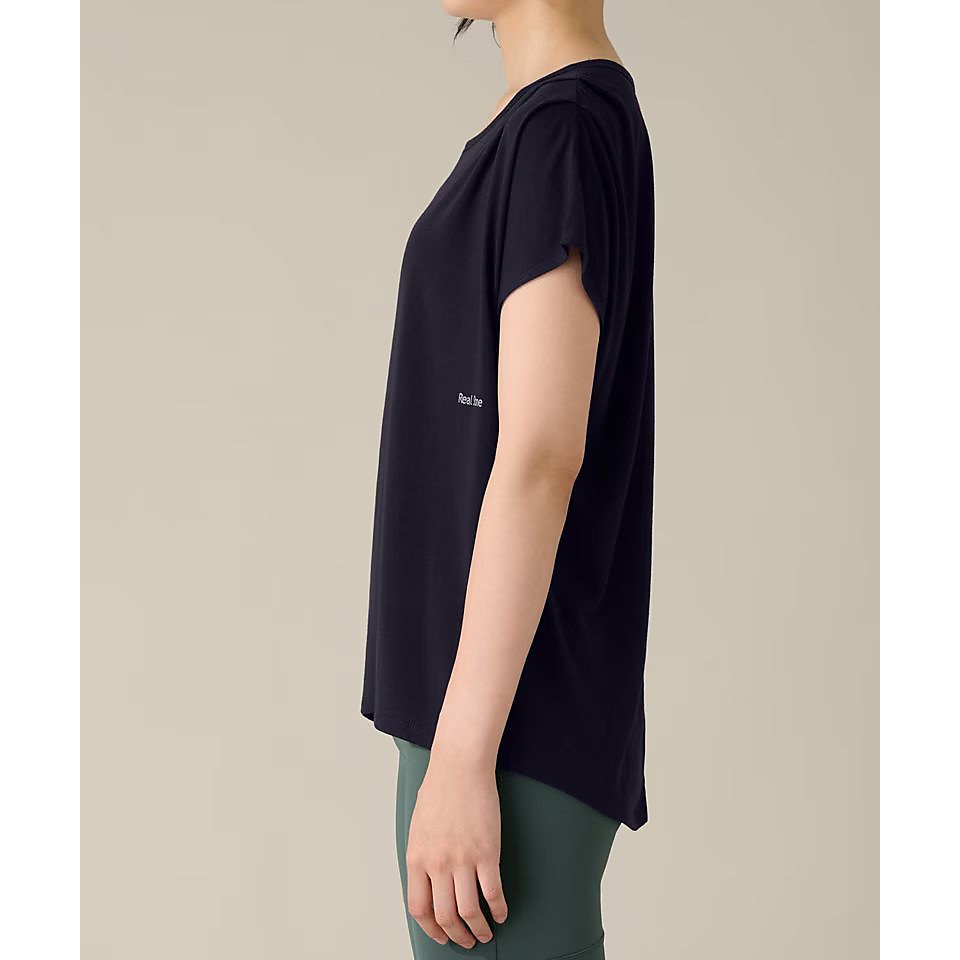 Real Stone フレンチスリーブトップ NV