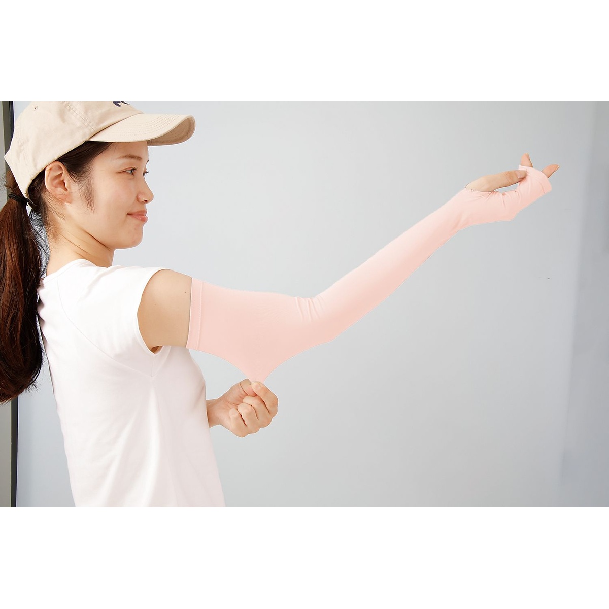 夏に差が出る　UVアームカバー