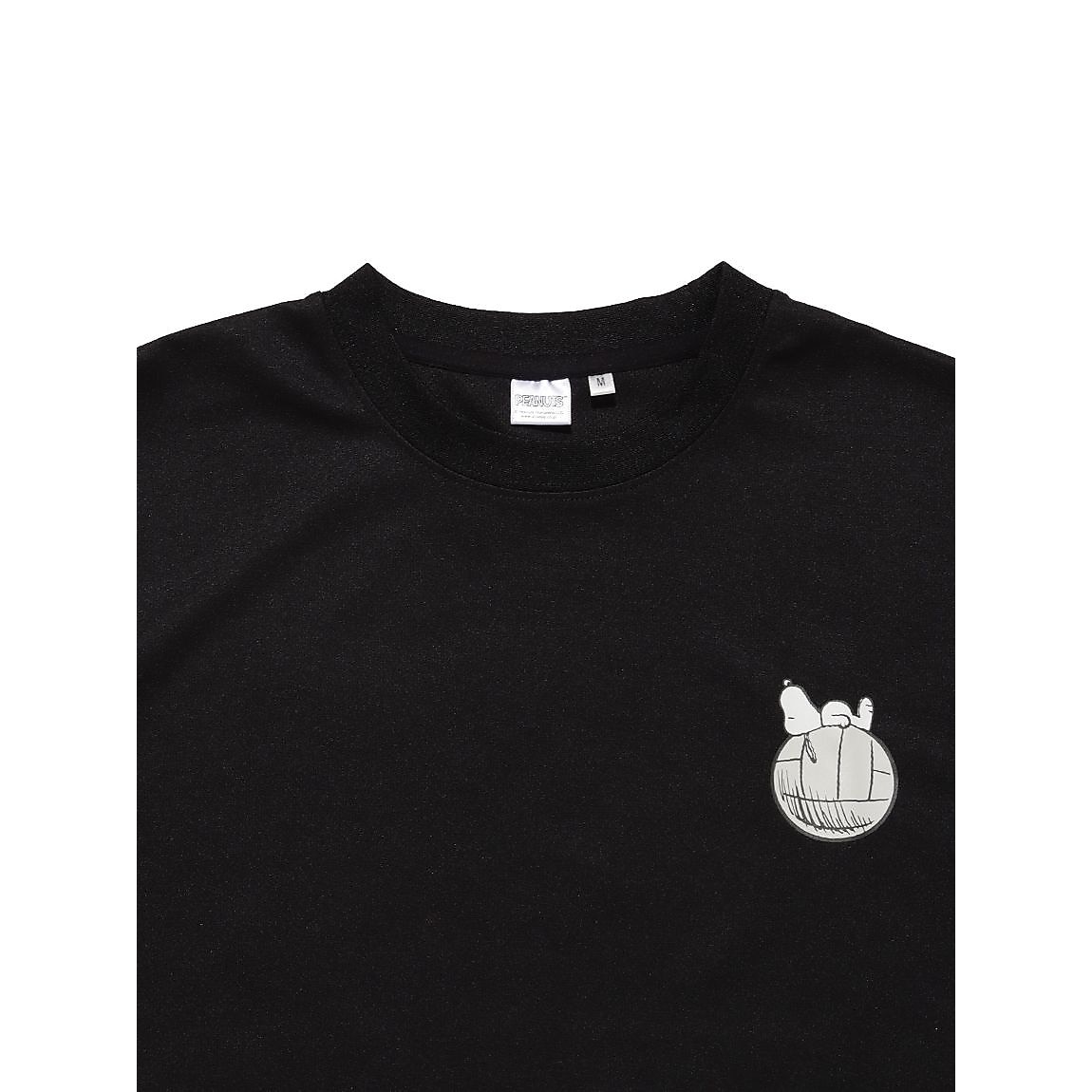 26PEANUTSバレーバックプリントTシャツ