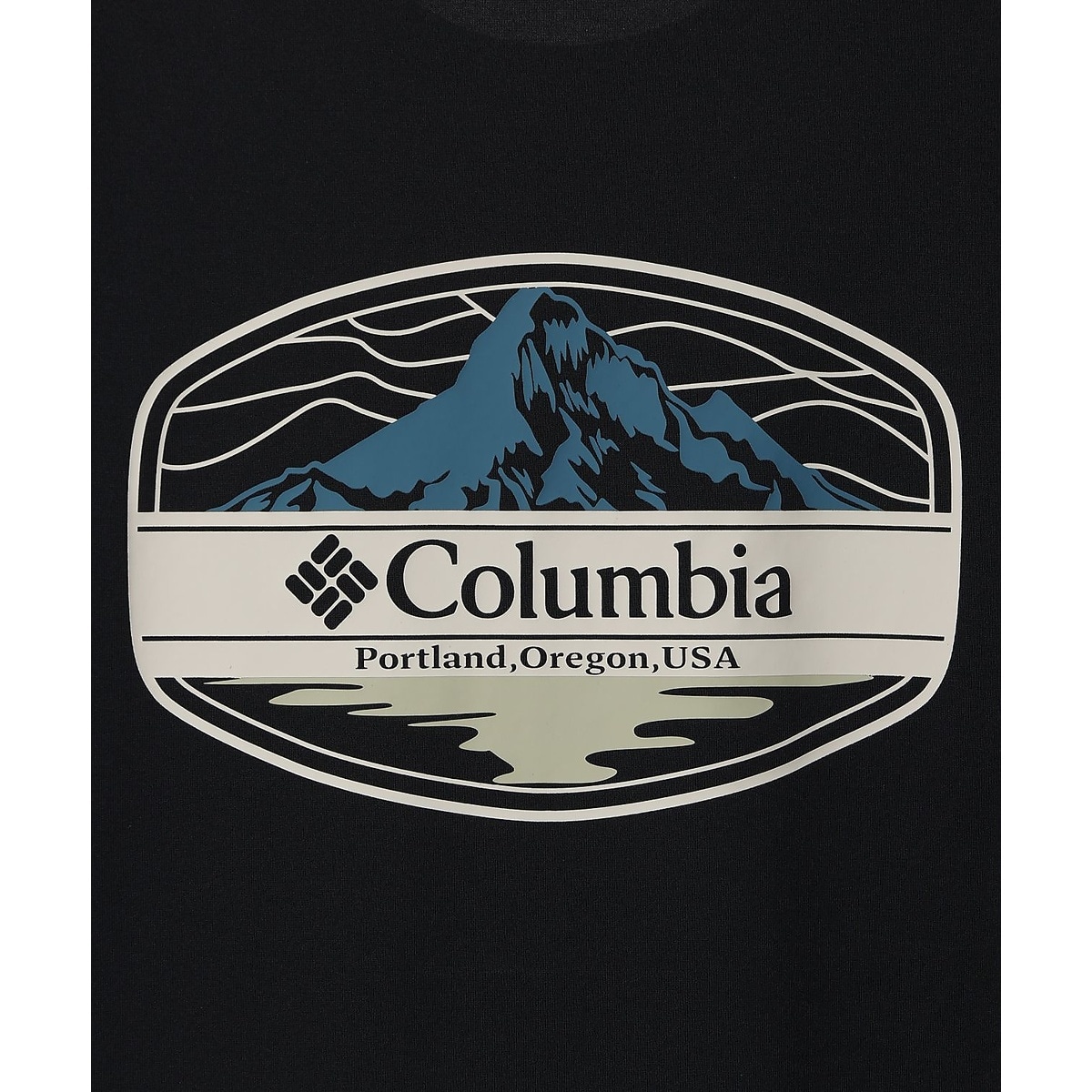 サンライズストレイトオムニフリーズゼログラフィックショートスリーブTシャツ