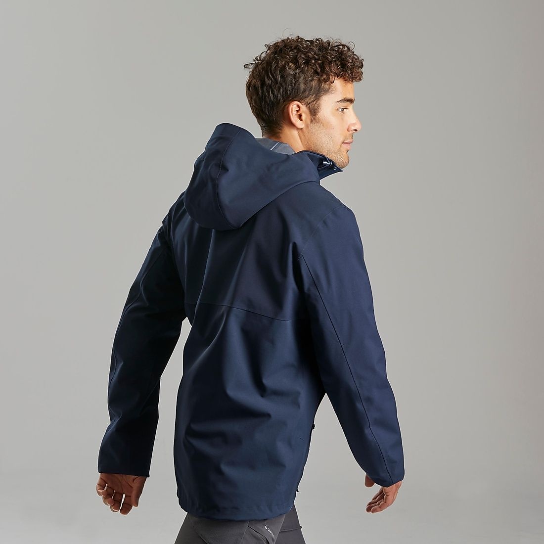 Decathlon メンズ 防水ジャケット MH150 NVY