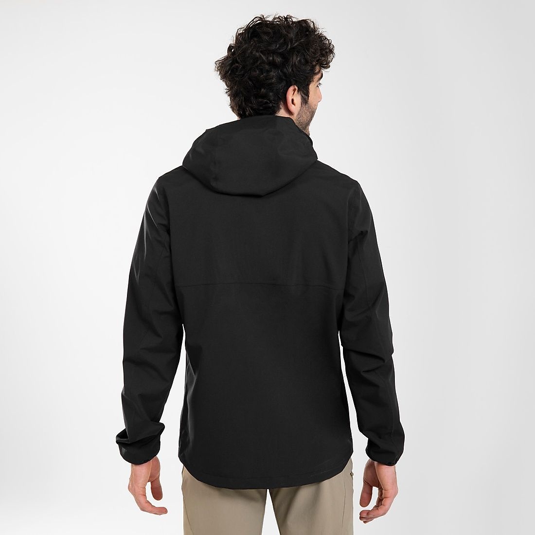 Decathlon メンズ 防水ジャケット MH150 BLK