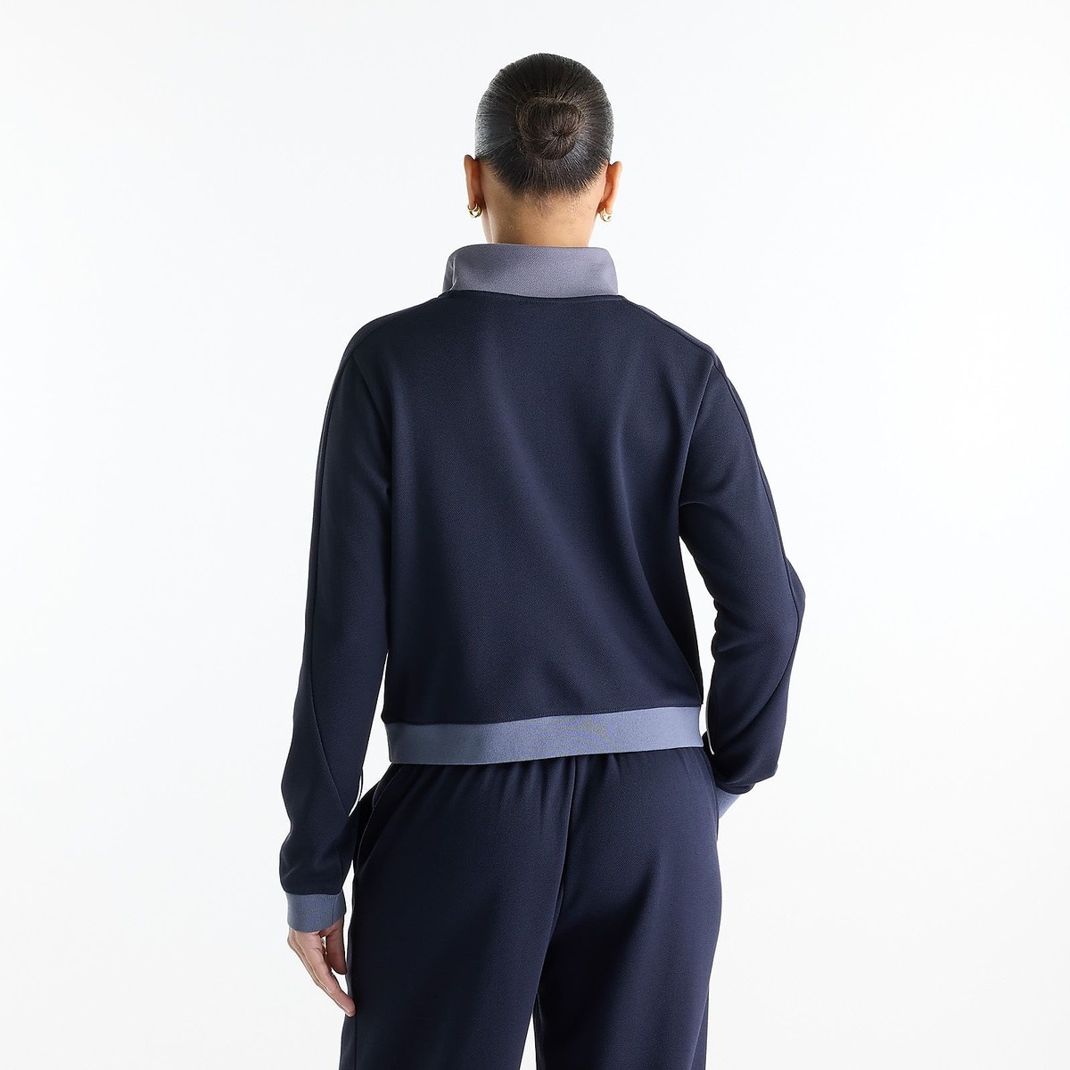 スポーツレガシーピケクォータージップロングスリーブTシャツ