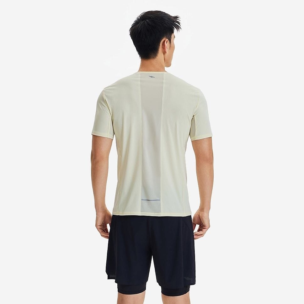 KIPRUNメンズTシャツRUN900 LIGHT YEL