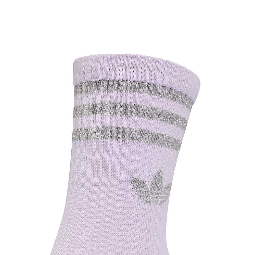 3 STRIPES GLITTER CREW SOCKS 3 PAIRS
