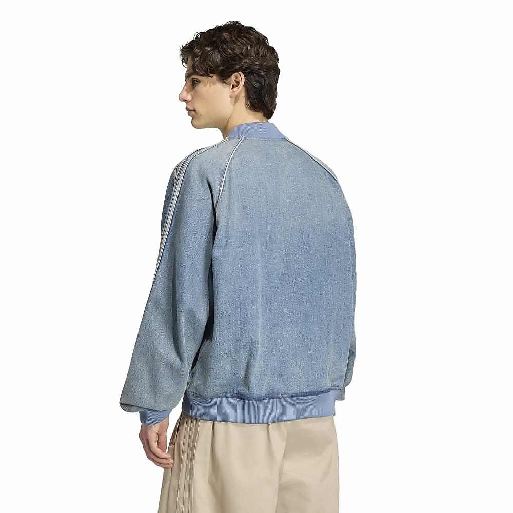SST ADICOLOR DENIM TRACKTOP LIGHT WASH