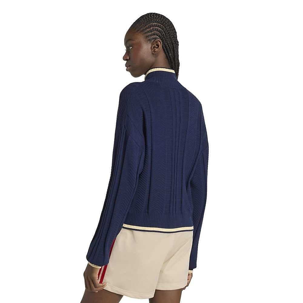 CABLE KNIT FIREBIRD TRACK TOP