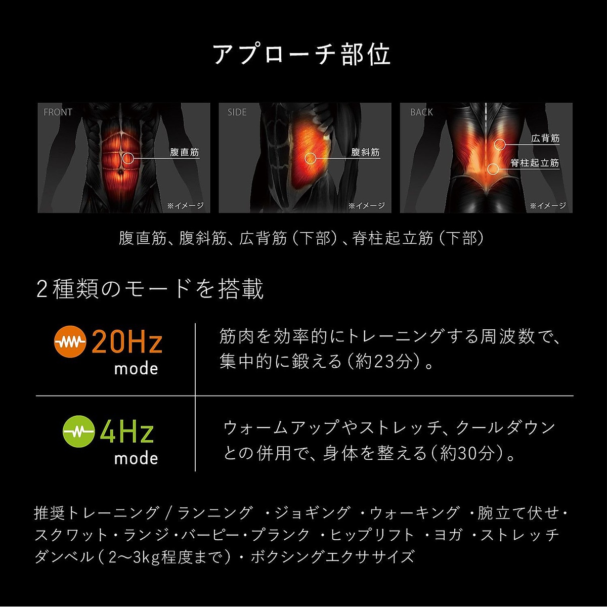 POWERSUIT CORE BELT 【HOME GYM対応モデル】