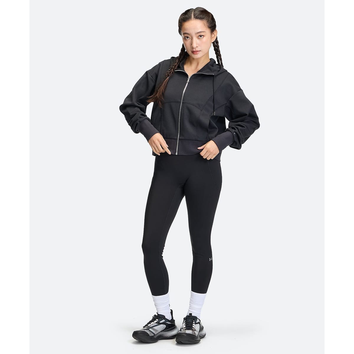UA PERFORMANCE LIGHTWEIGHT SWEAT FULL-ZIP HOODIE