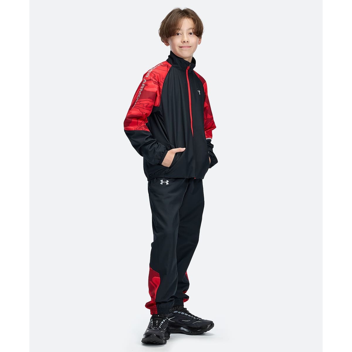 UA TRICOT PRINT WOVEN PANTS