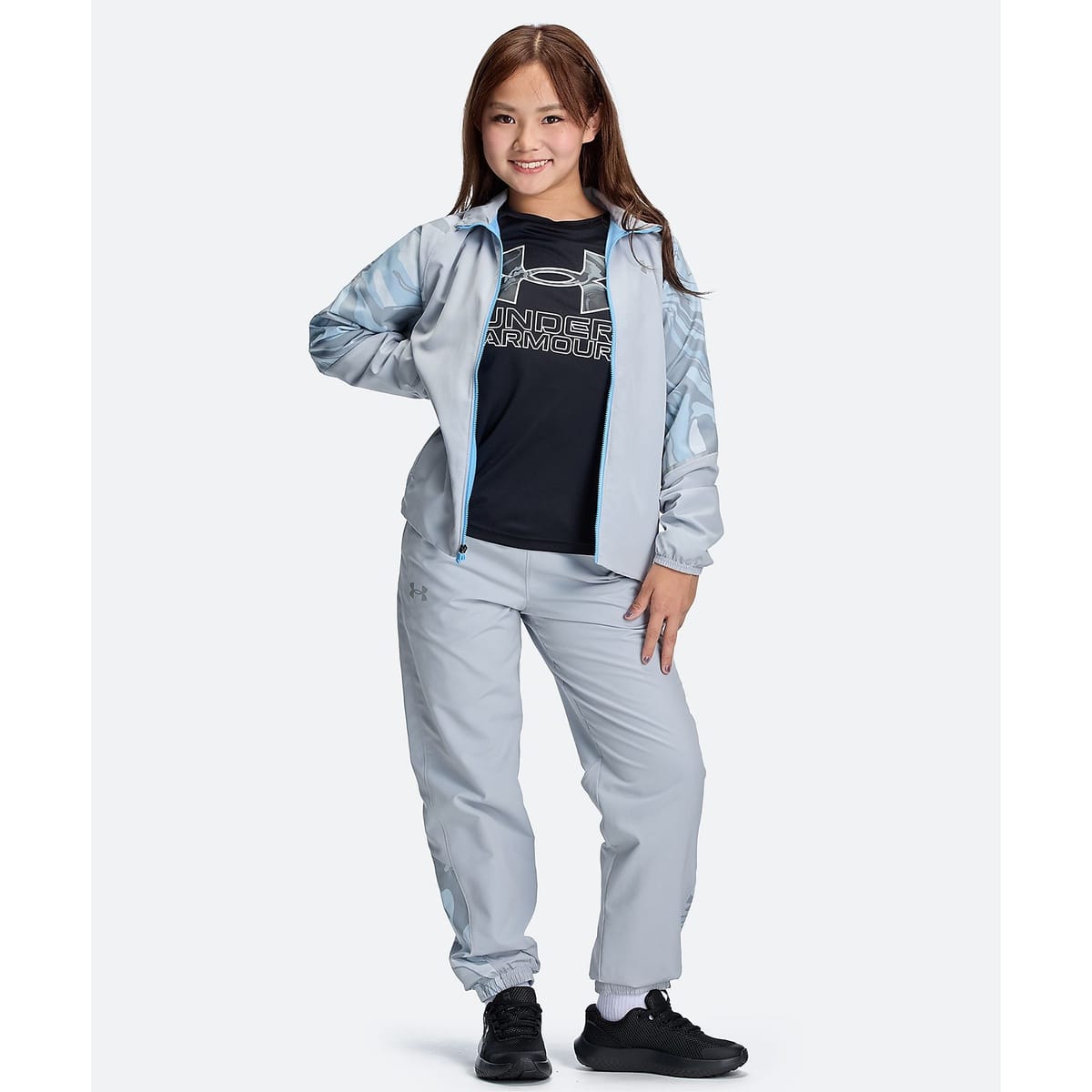 UA TRICOT PRINT WOVEN PANTS