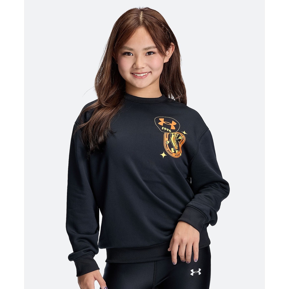 UA RIVAL LIGHTWEIGHT TERRY OVERSIZED CREW
