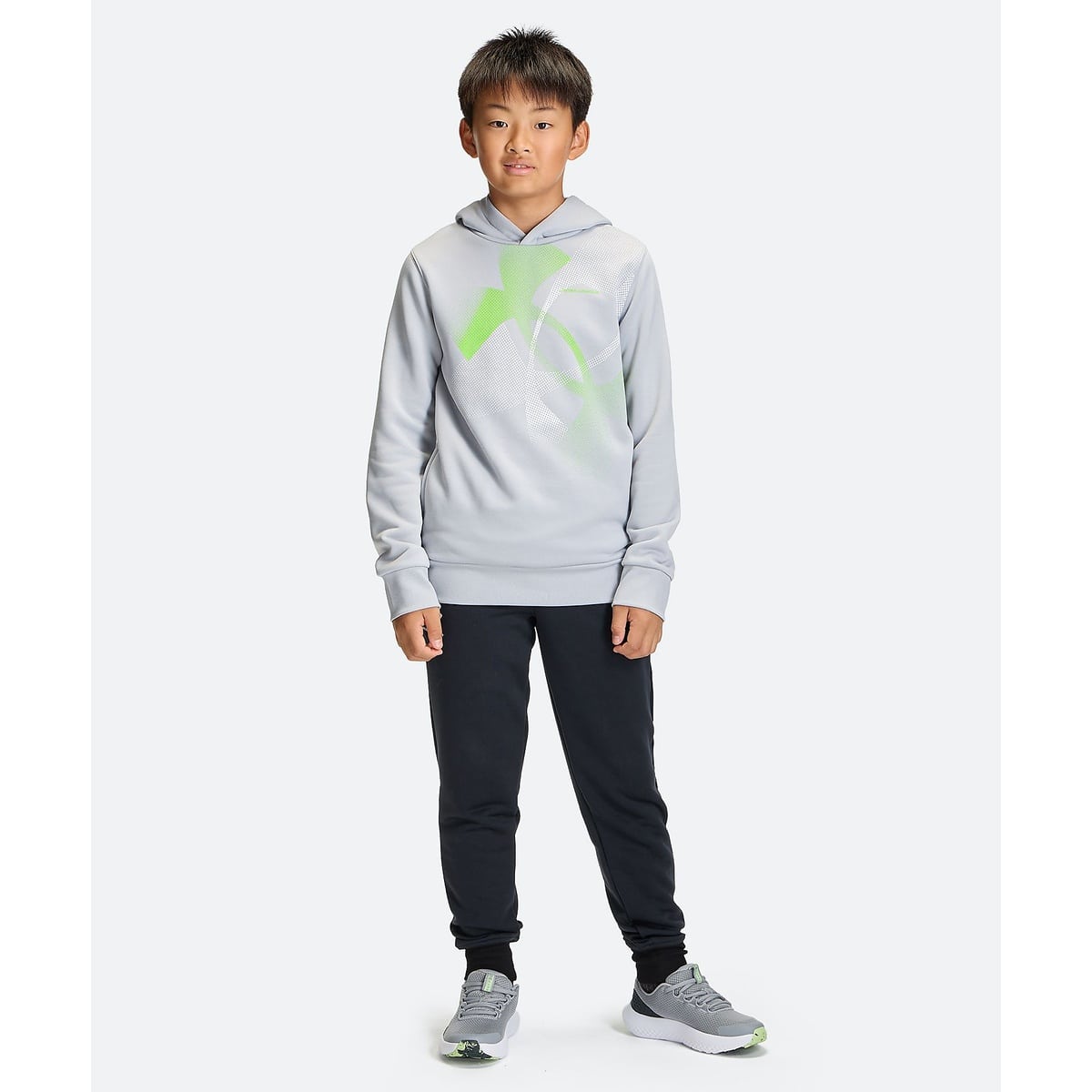 UA TECH TERRY SUPER BIG LOGO HOODIE