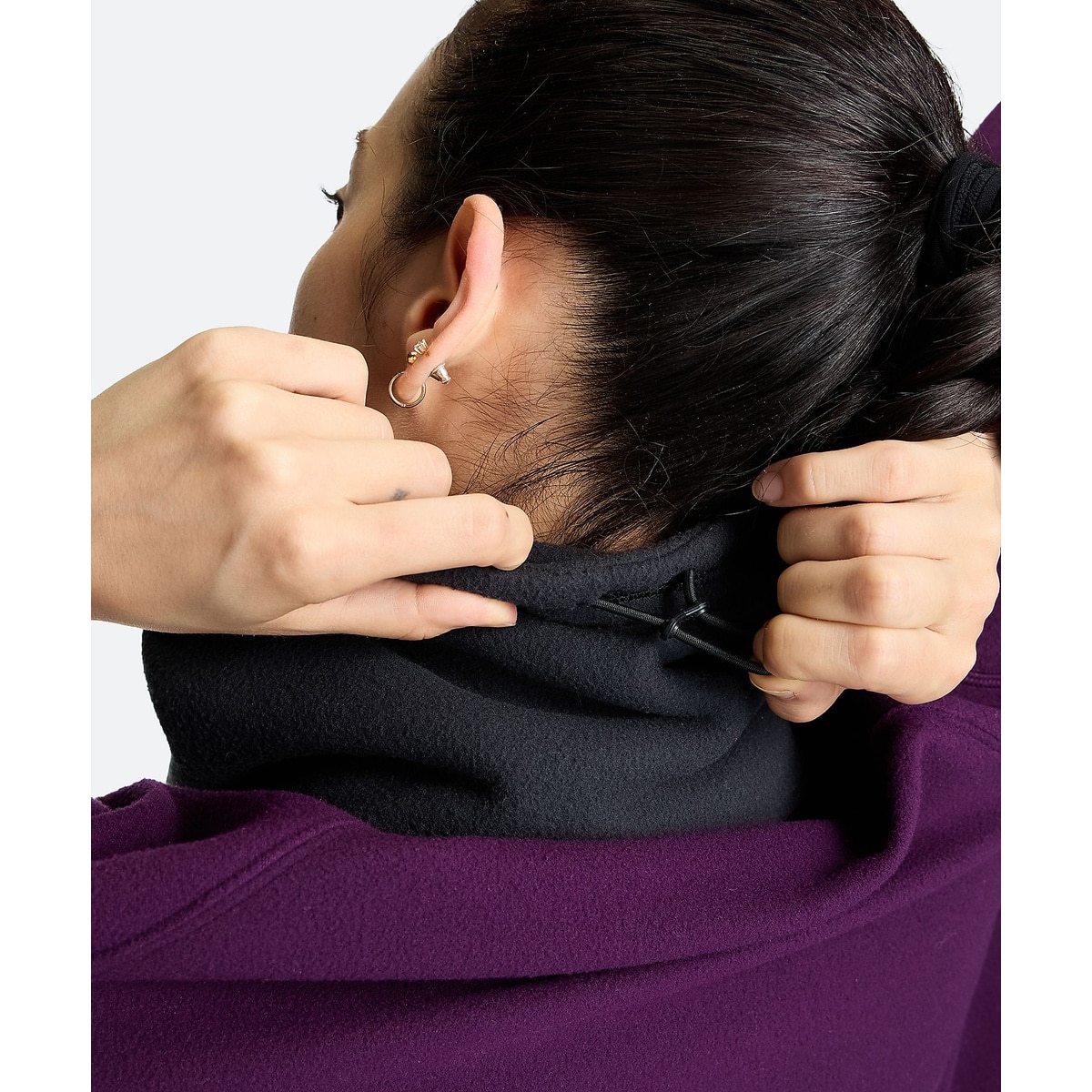 UA FLEECE REVERSIBLE NECK GAITER