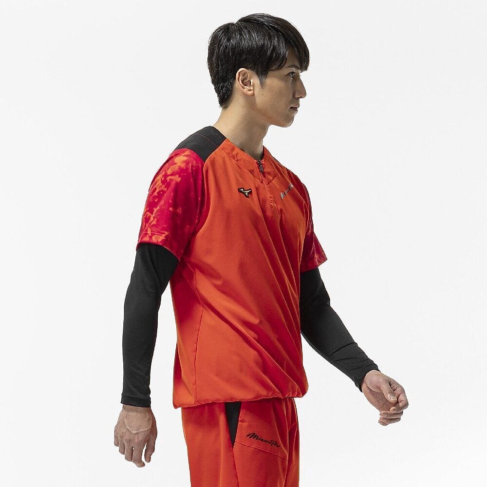 【ミズノプロ(MizunoPro)限定】トレーニングジャケット半袖