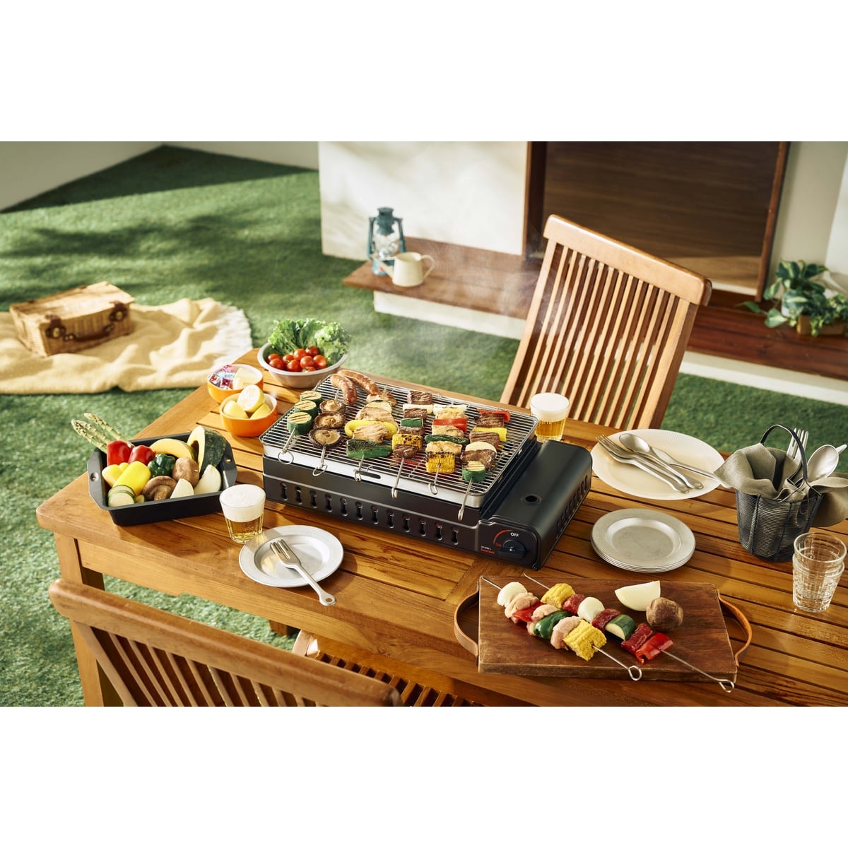 ワイドBBQグリル