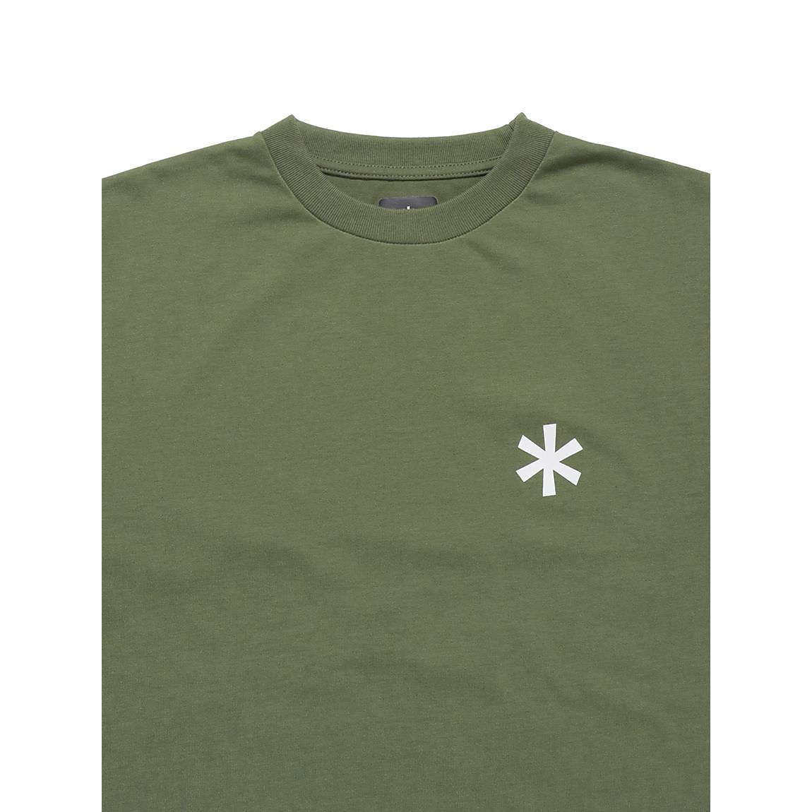 SP BACK PRINTED LOGO T SHIRT S OLIVE