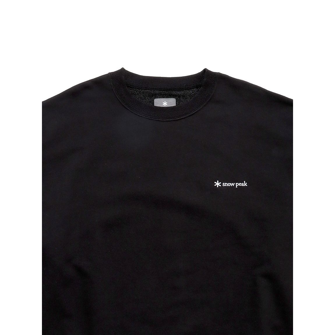 SP LOGO SWEAT PULLOVER S BLACK