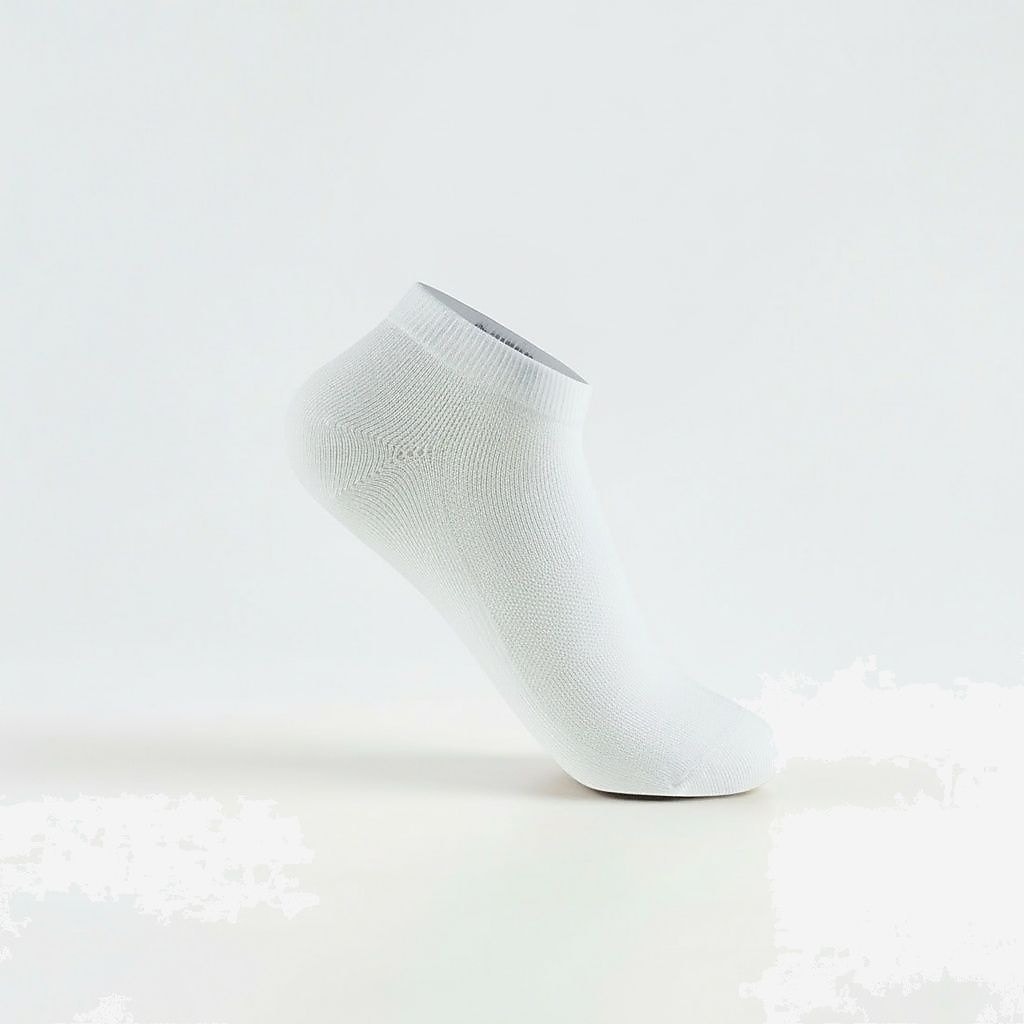 ウォーキング ソックス ショート丈 エコデザイン 3足組 WHT