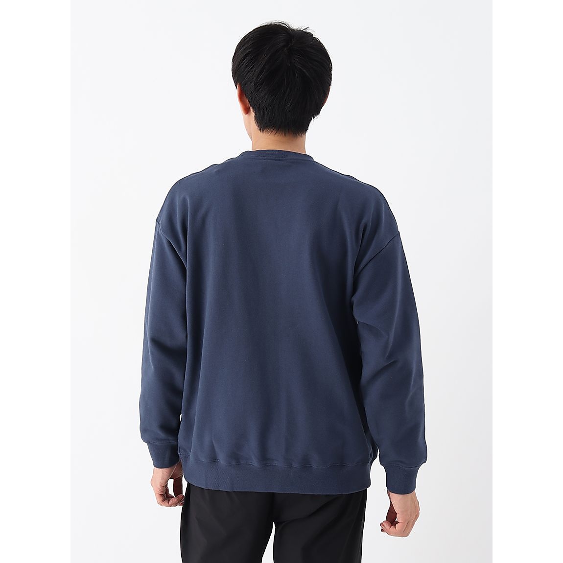 SP LOGO SWEAT PULLOVER L NAVY