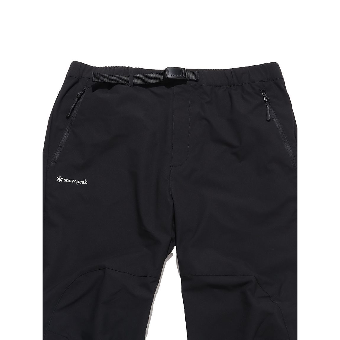 STRETCH CLOTH PANTS L BLACK