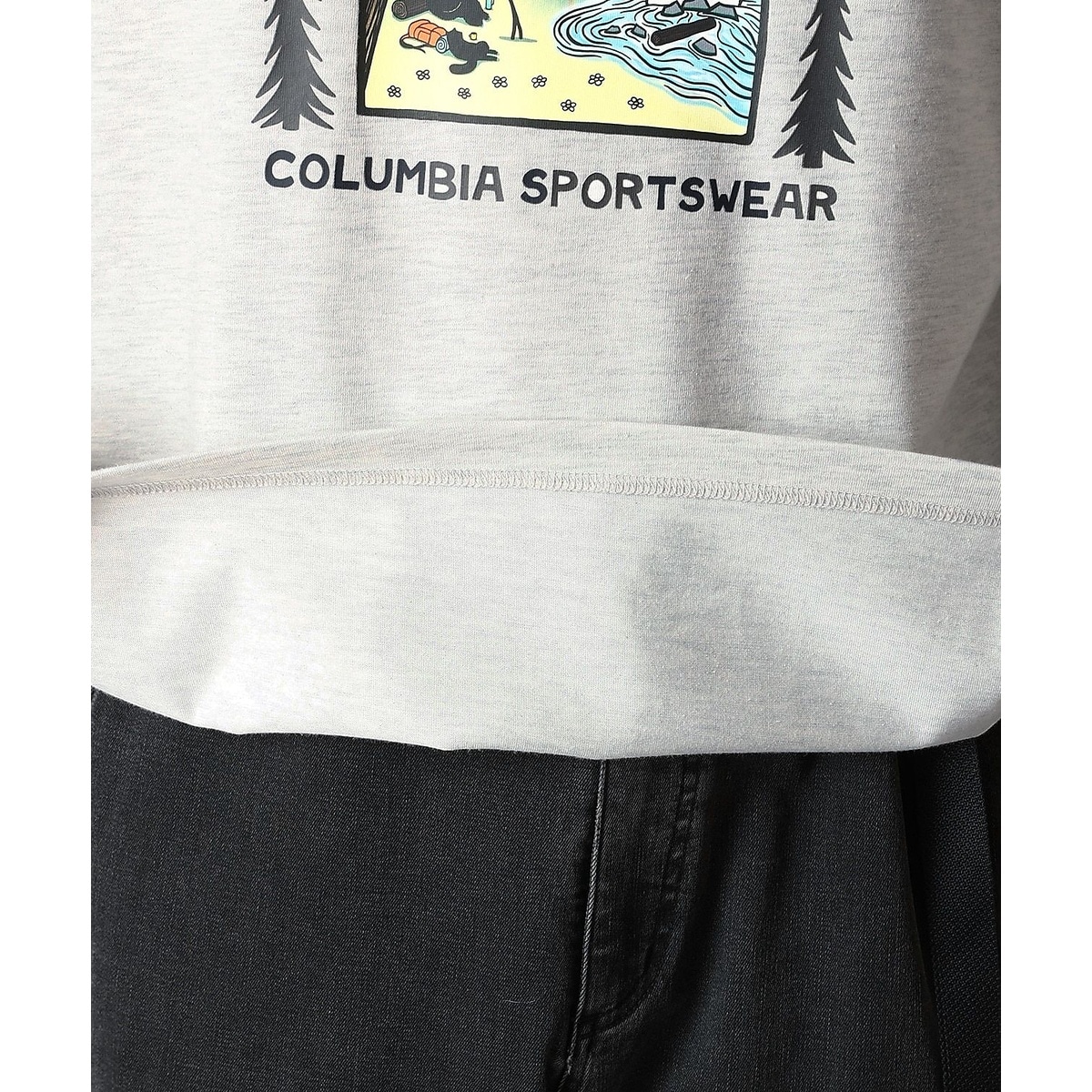 レイクトゥアベニューグラフィックロングスリーブTシャツ