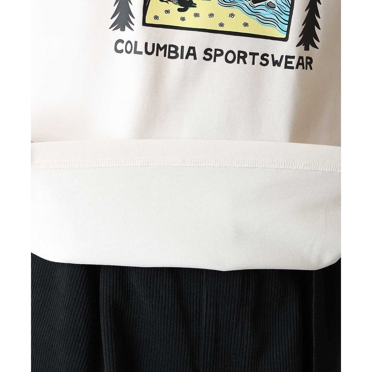 レイクトゥアベニューグラフィックロングスリーブTシャツ