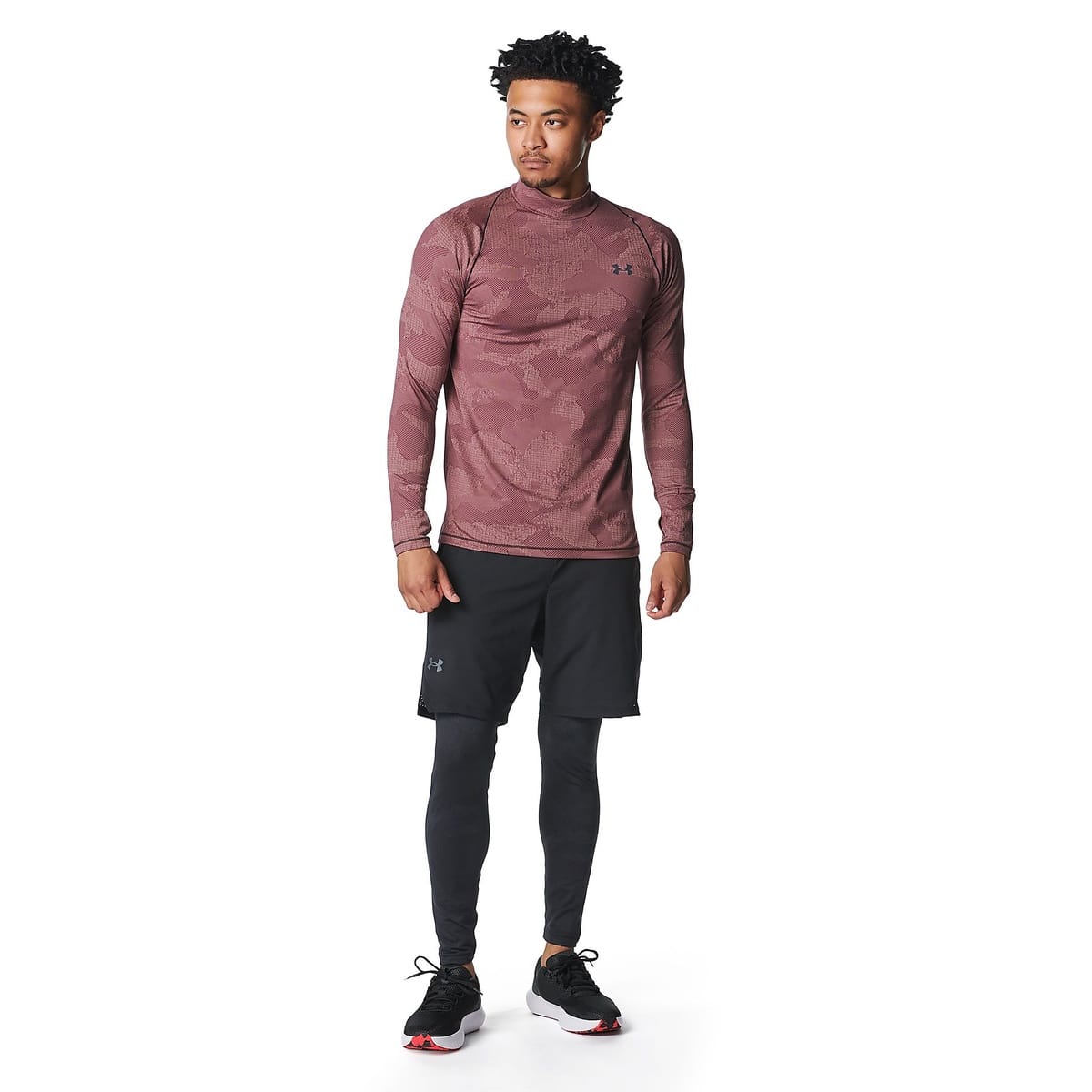 UA MOTIVATE JACQUARD MID