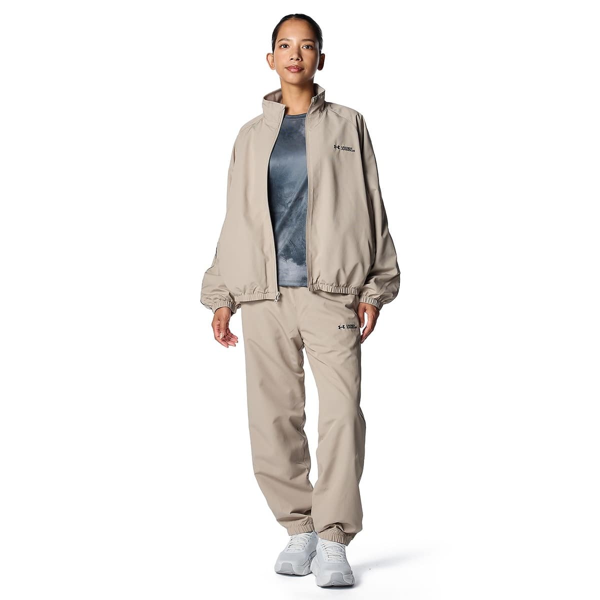 UA TRICOT LINER WOVEN HOODIE