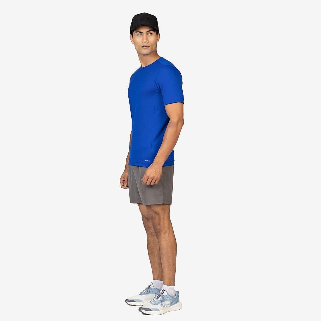 ランニング メンズ Tシャツ 透湿性 DRY BLU