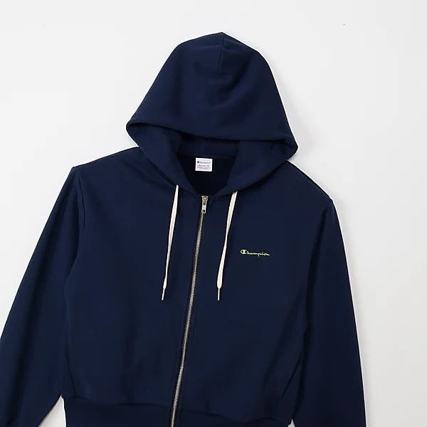 W ZIP HOODED SWEATSHIRT