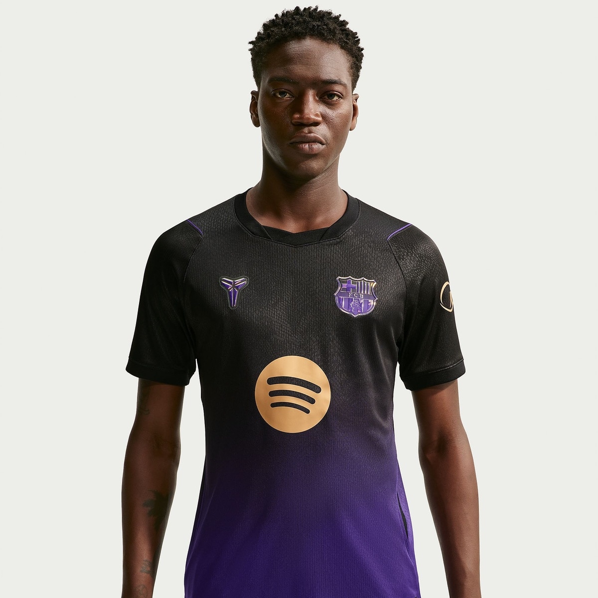 ナイキ FCB DF JSY SS STAD AW S/S トップ