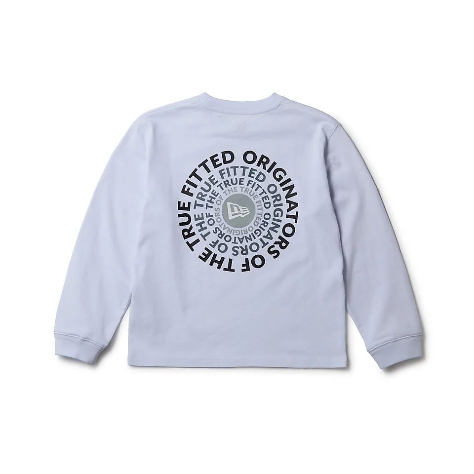 YTH LS CT TEE WHI