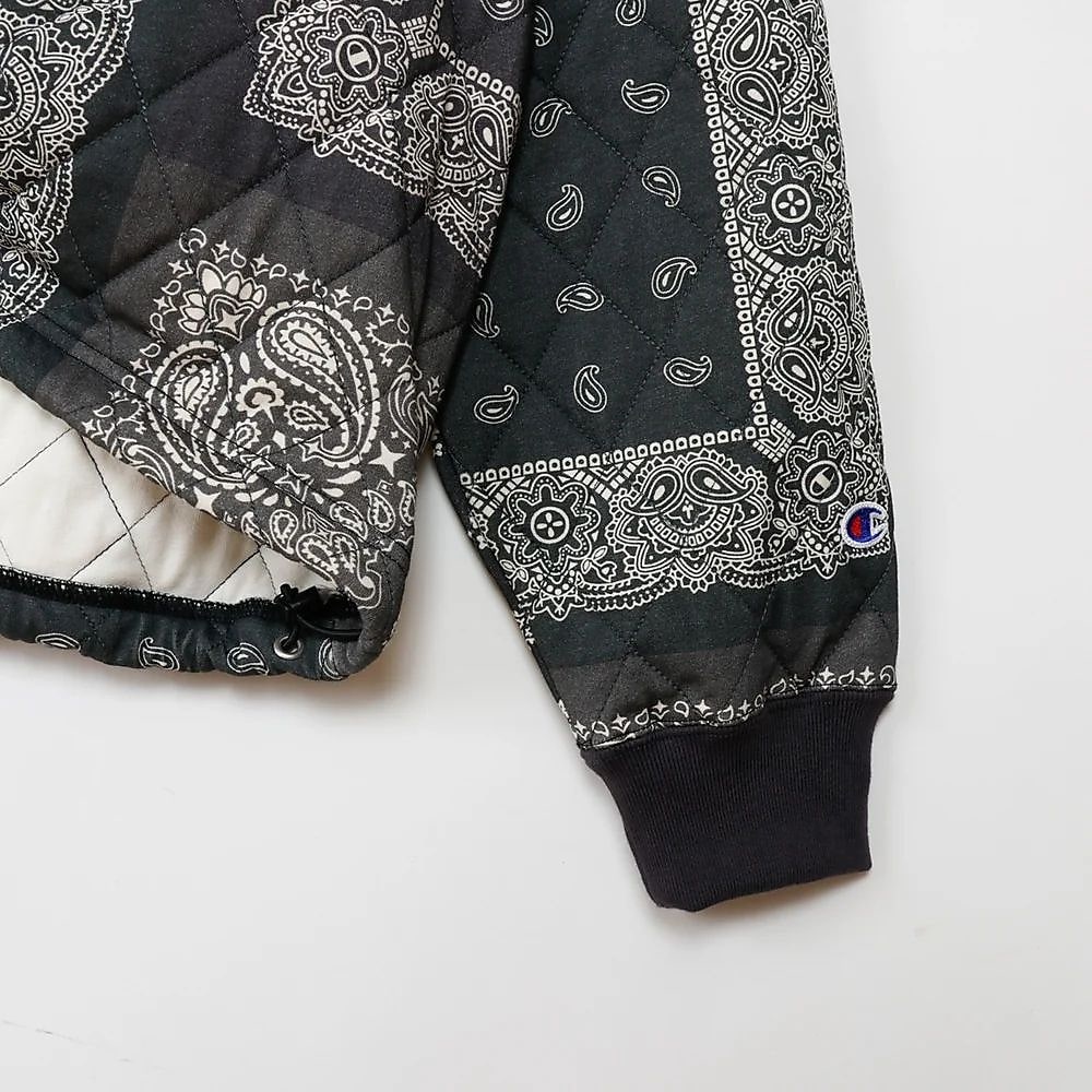 QUILT PADDED HOODED JKT