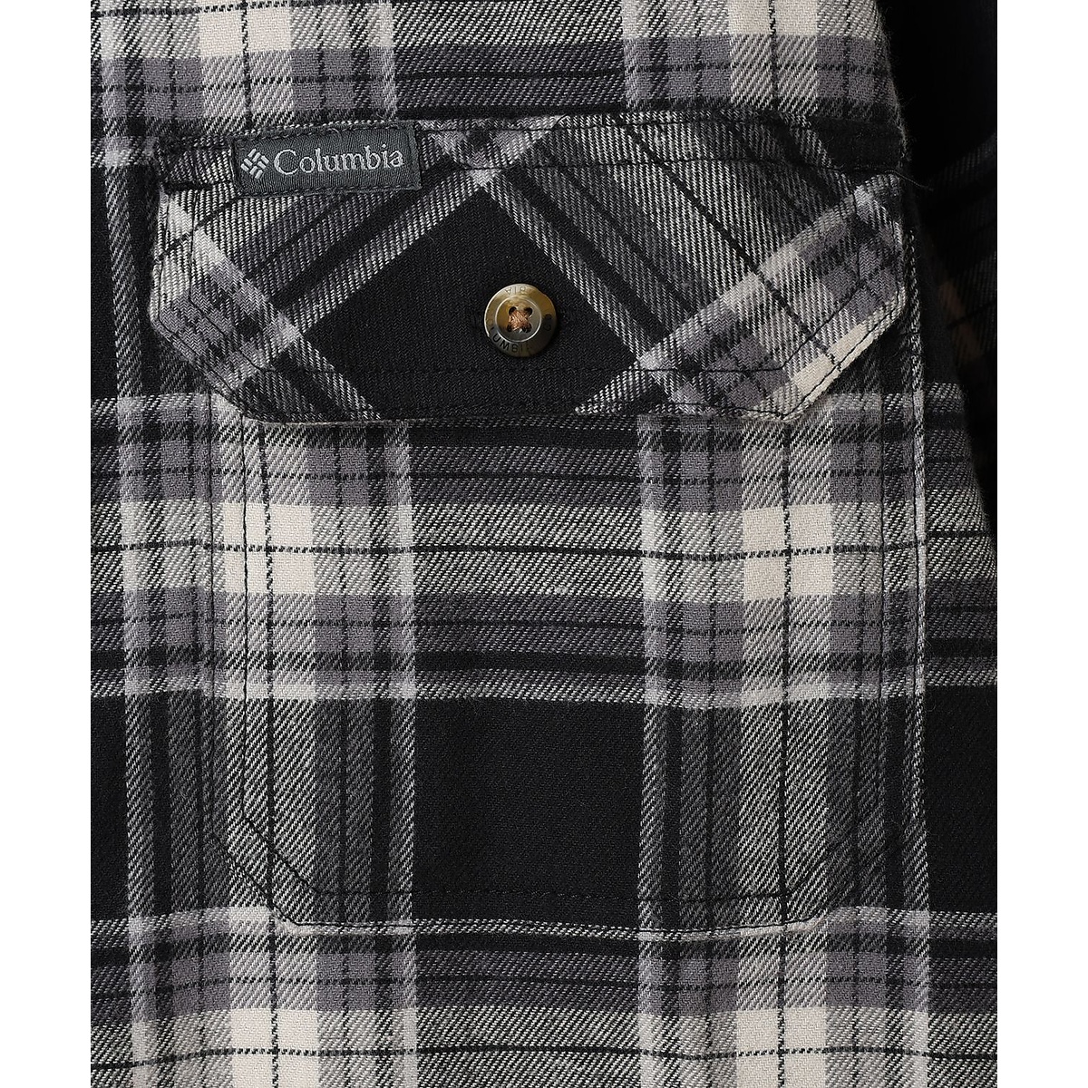 フレアガンストレッチフランネルシャツ